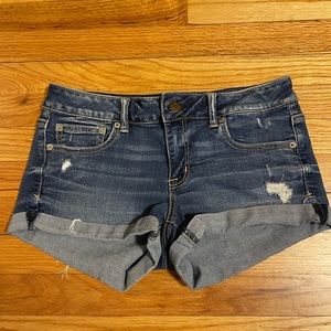 American Eagle Super Strech Shorts.